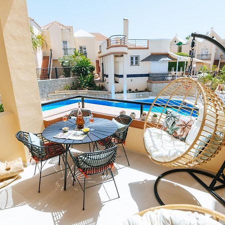 Amazing Renovated Pool View Apt, Aircon, 2 Min To Fanabe Beach Costa Adeje  Eksteriør billede