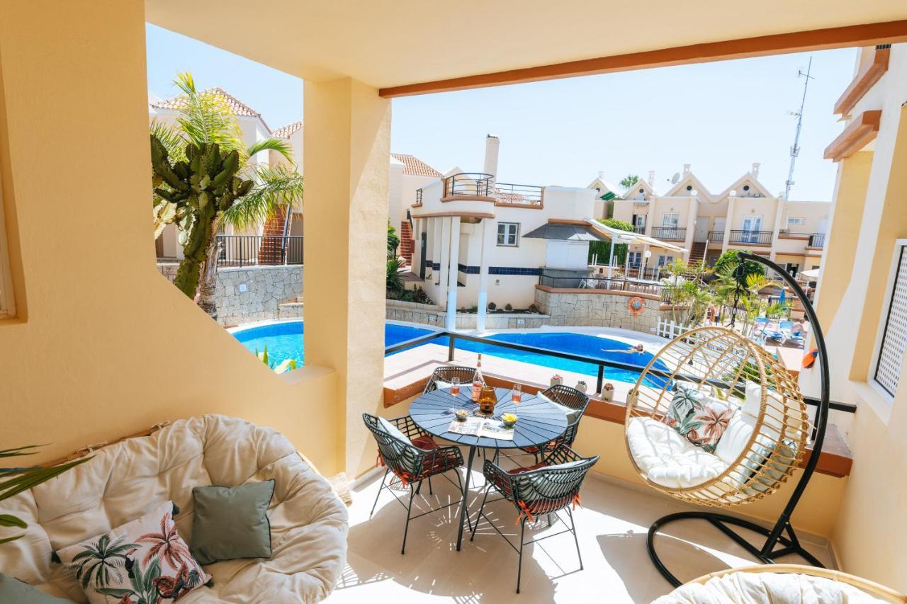 Amazing Renovated Pool View Apt, Aircon, 2 Min To Fanabe Beach Costa Adeje  Eksteriør billede